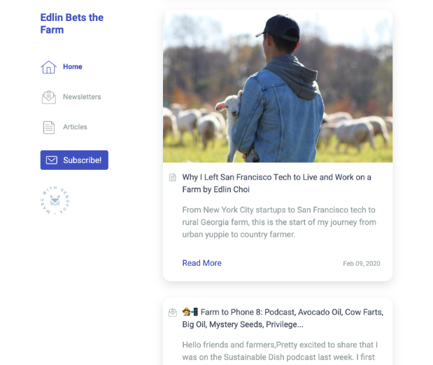 Smart page example
